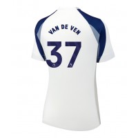 Tottenham Hotspur Micky van de Ven #37 Domáci Ženy futbalový dres 2025-26 Krátky Rukáv